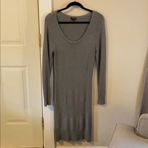 Torrid gray sweater dress